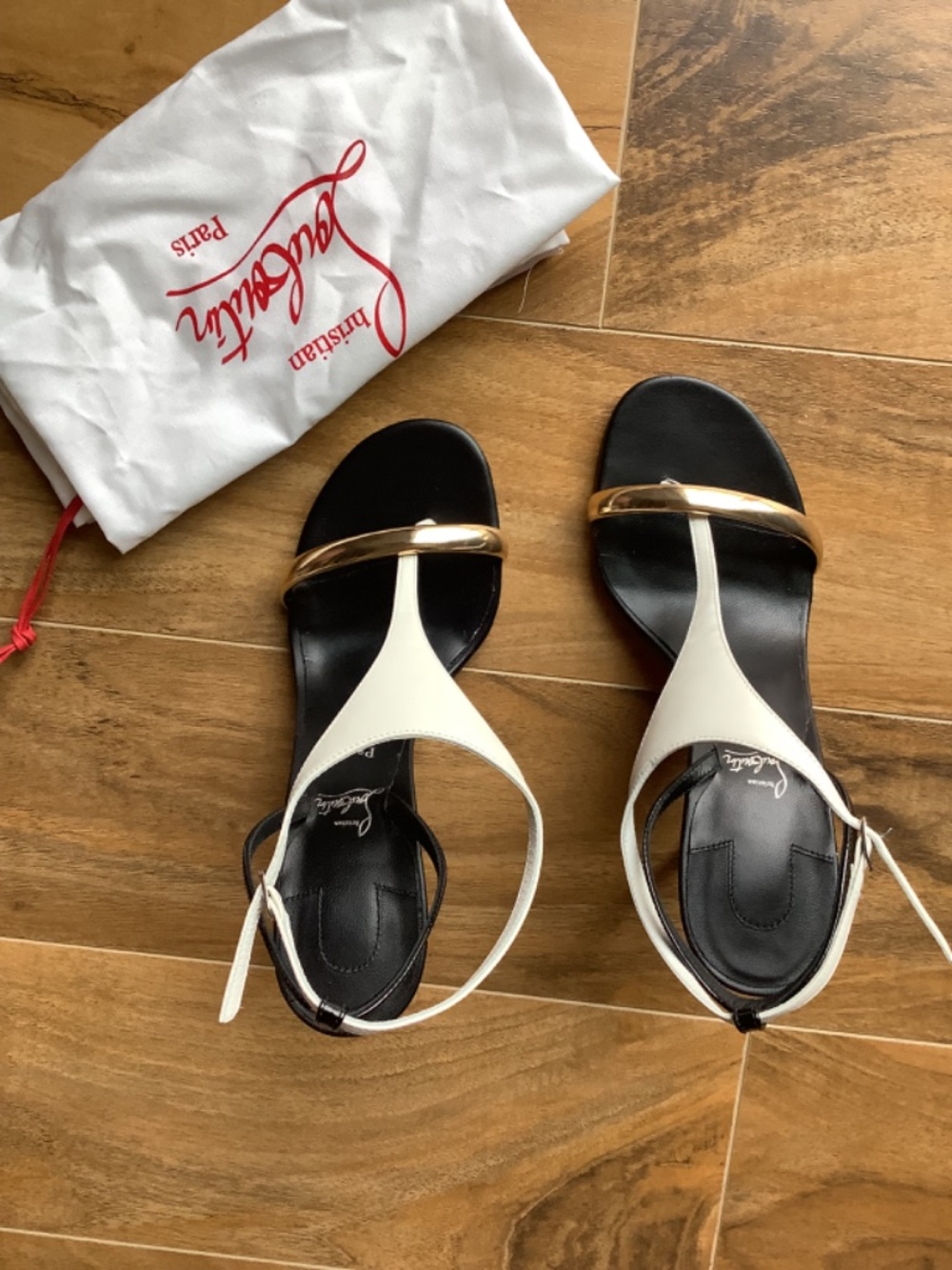NEW Christian Louboutin Athina Strappy Sandals 38.5 - Picture 3 of 8